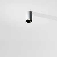 modular lighting -   montage externe lotis blanc structuré / noir modern métal